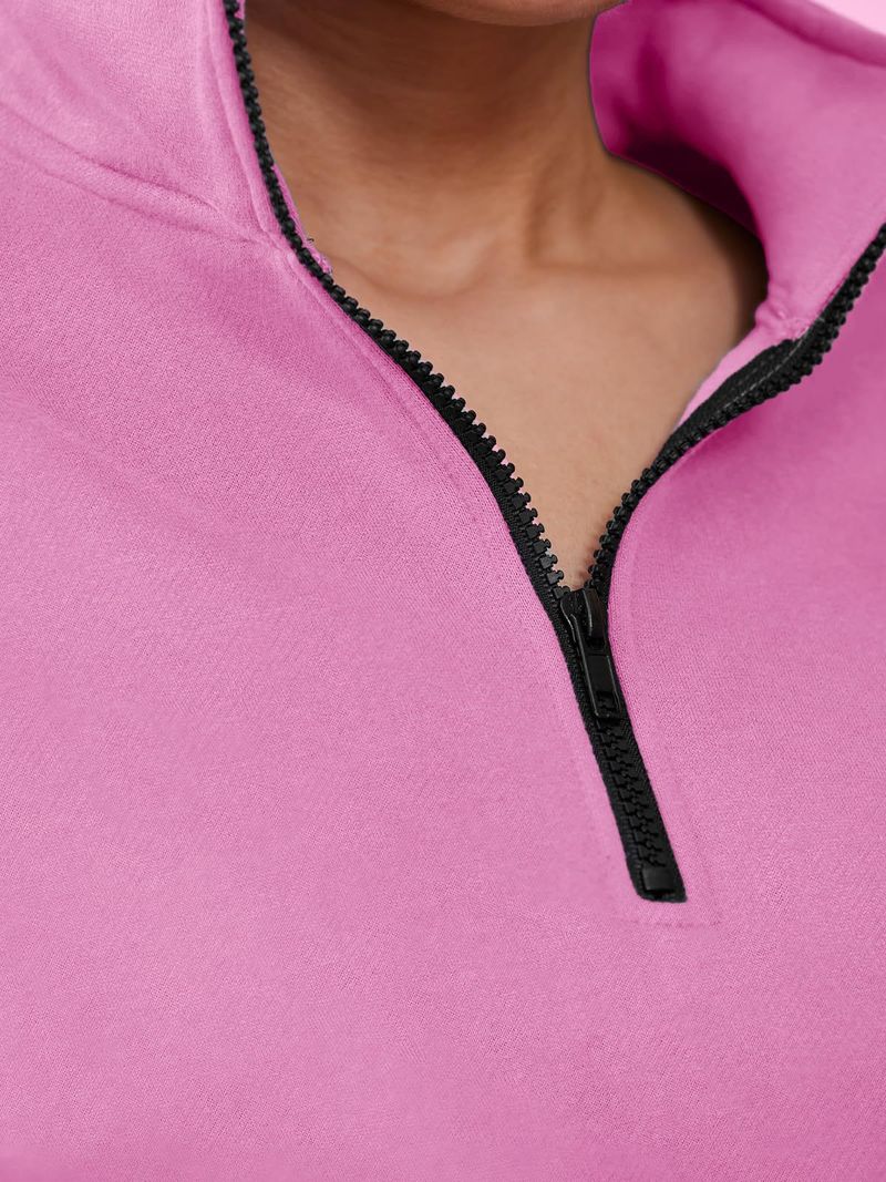 Women's Casual Solid Color Hoodie & Pants Set With Pockets - Comfortable Loungewear, Streetwear, Workout Outfit For Everyday Wear_voghion.com