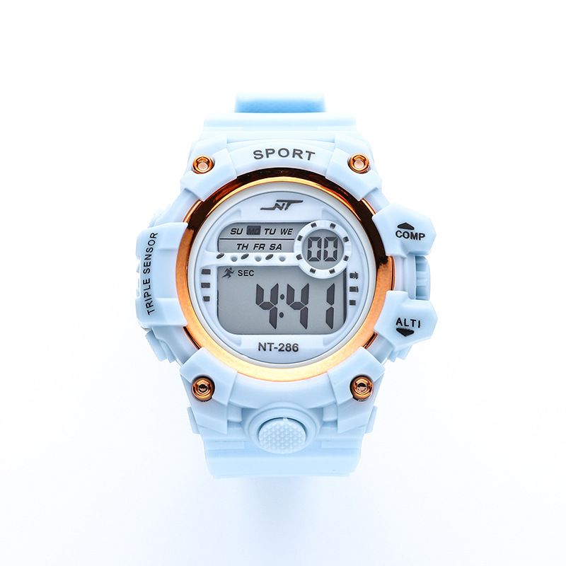 Orologio da polso unisex alla moda, multifunzione, sportivo, elettronico, per studenti, con unicorno creativo e luminoso._voghion.com