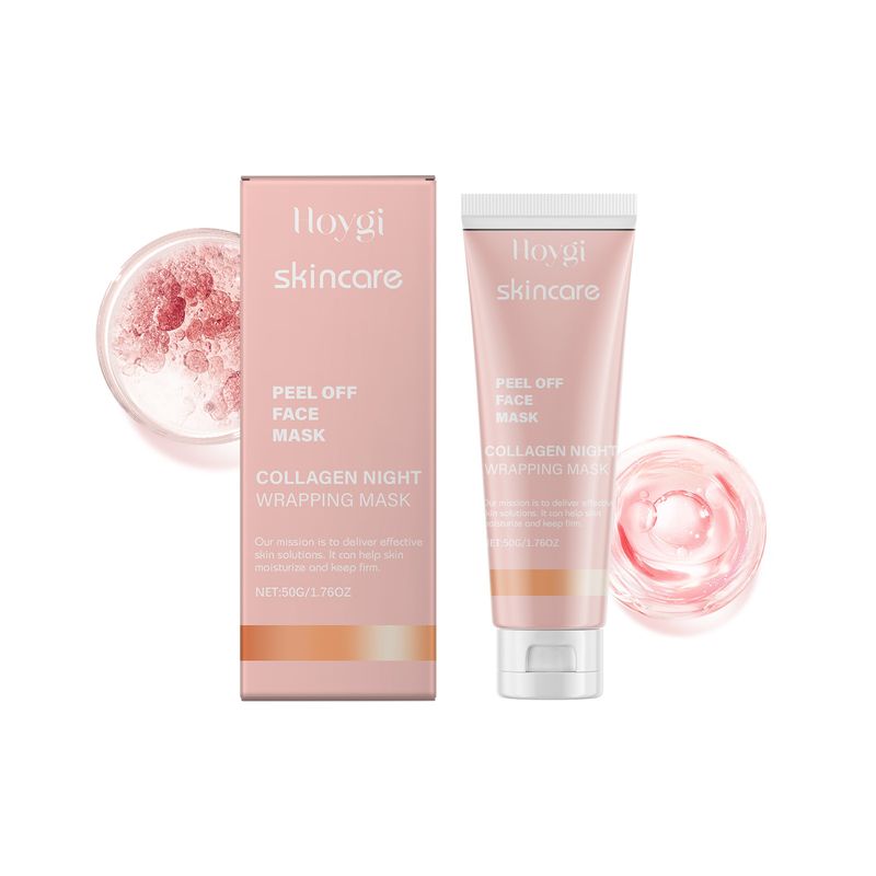 Hoygi Collagen Tear Mask Gentle Exfoliating, Hydrating, Nourishing And Firming Skin Mask_voghion.com