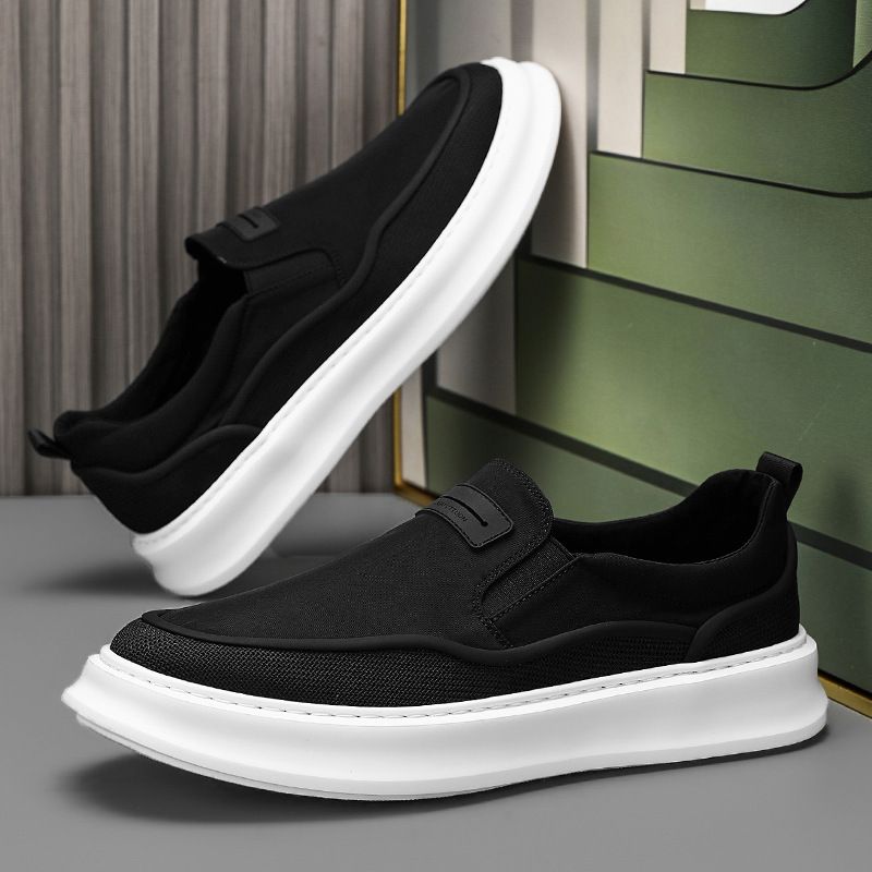 2025 New Summer Lightweight Trendy Versatile Canvas Men's Cloth Breathable Casual Shoes_voghion.com