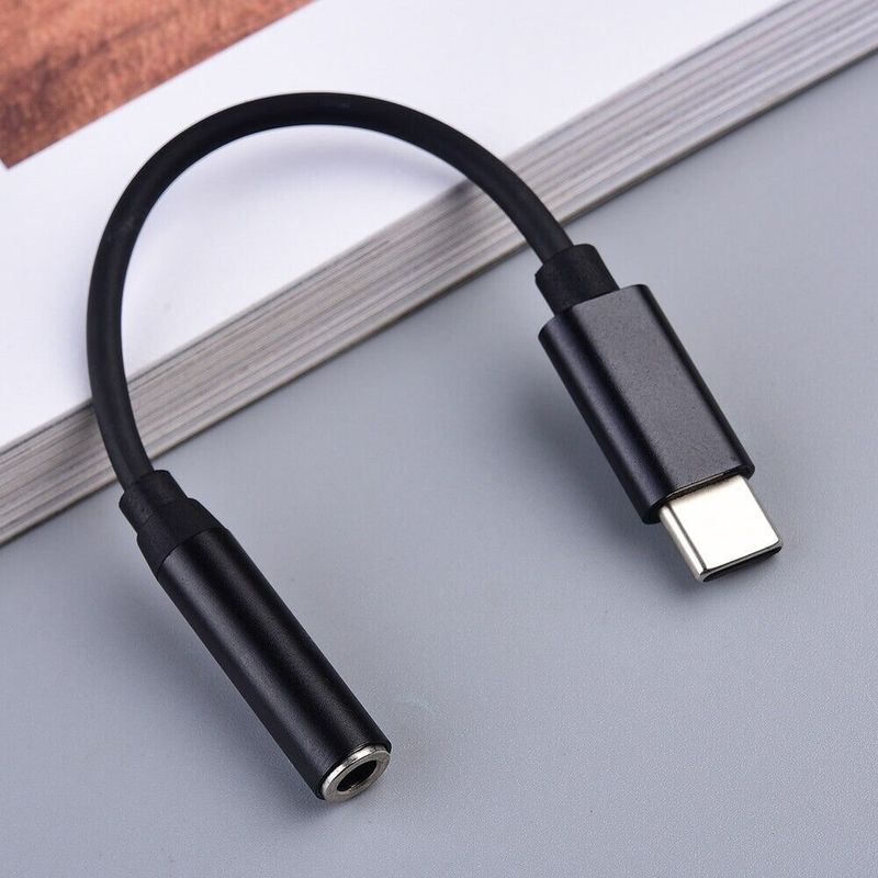 2er-Pack USB-C-auf-3,5-mm-Kopfhörerkabel für Samsung Galaxy Z Fold6 Fold5 Fold4_voghion.com