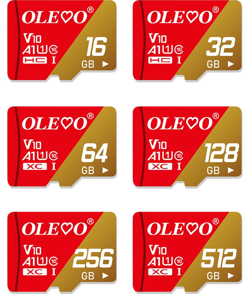 Schede di memoria 4 GB 8 GB 16 GB MiniSD ad alta velocità 32 GB 64 GB Classe 10 Mini SD Scheda di memoria TF Scheda per smartphone_voghion.com