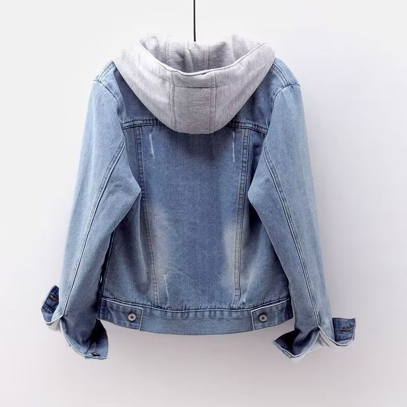 Abbigliamento da donna Giacca corta in cotone Inverno Nuovo stile Plus Giacca in velluto di cotone Giacca in denim larga Collo in pelliccia Giacca ispessita da donna_voghion.com