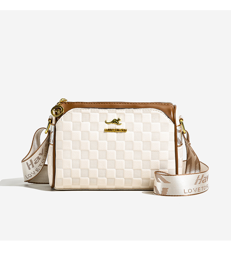 Borsa a tracolla per donna Borsa a tracolla classica vintage in rilievo di alta qualità di nuova moda Borsa a tracolla versatile con tracolla larga_voghion.com