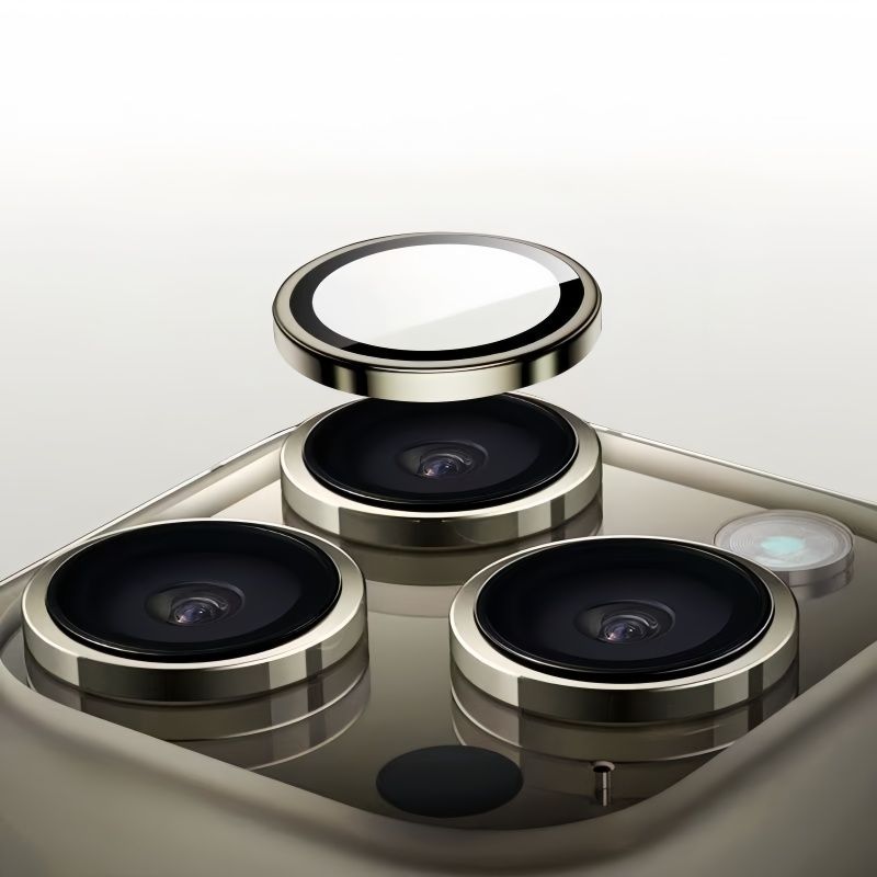 Alloy Ring Lens Tempered Glass For IPhone 17 16 Pro Max 17Air Plus Metal Camera Protector Back Lens Cover Cap For 17pro_voghion.com