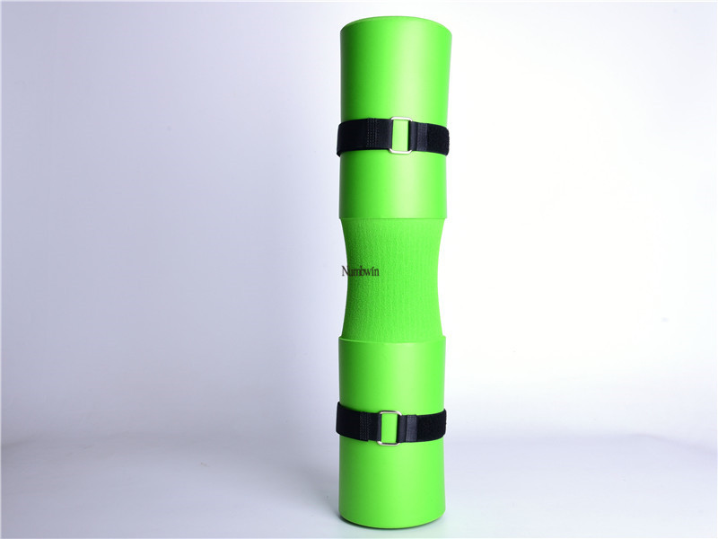 Spallacci per bilanciere tozzo fitness, manica protettiva per ponte dell'anca per sollevamento della forza, imbottitura in spugna per il collo_voghion.com