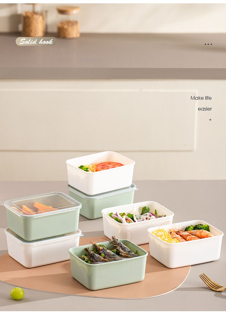 New Plastic Multi-Functional Fresh-Keeping Elevated Food Insulation Box, Deepened And Thickened Camping Storage Box_voghion.com