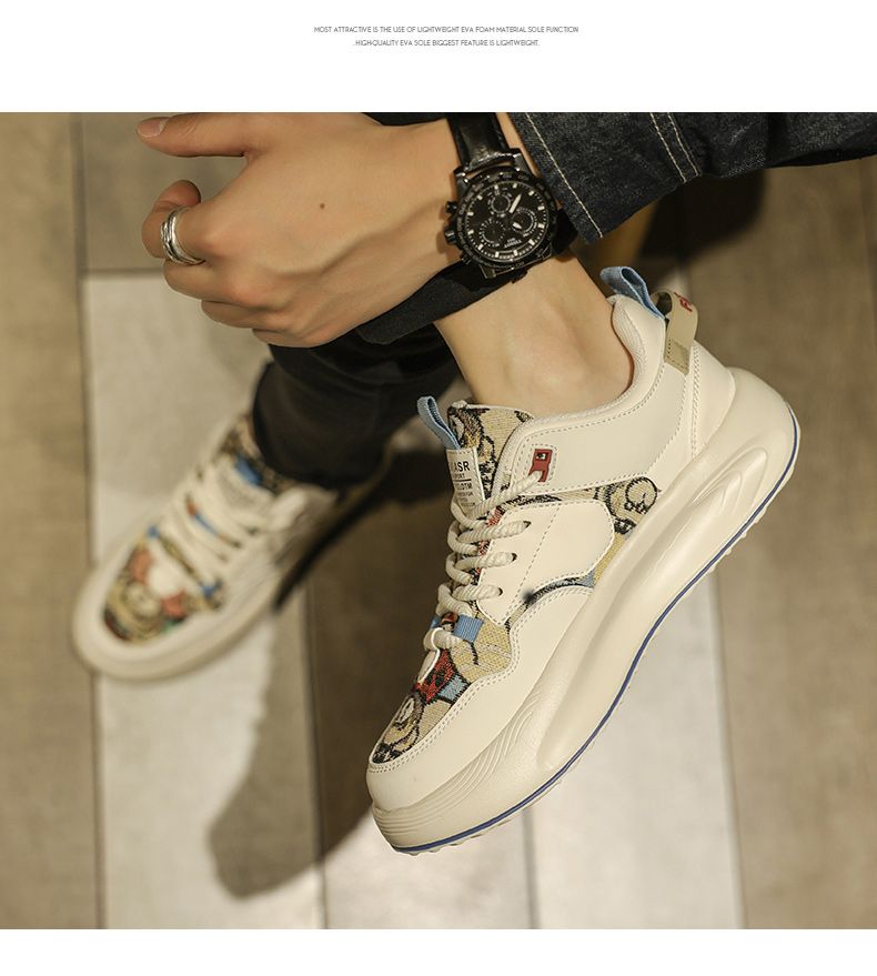 Super Ins Thick Bottom Dad Sports And Leisure Men's Shoes_voghion.com