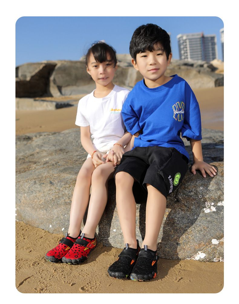 Children's Beach Boys And Girls Quick-Dry Water Park Wading Swimming Non-Slip Cut-Resistant Barefoot Skin-Friendly Shoes_voghion.com