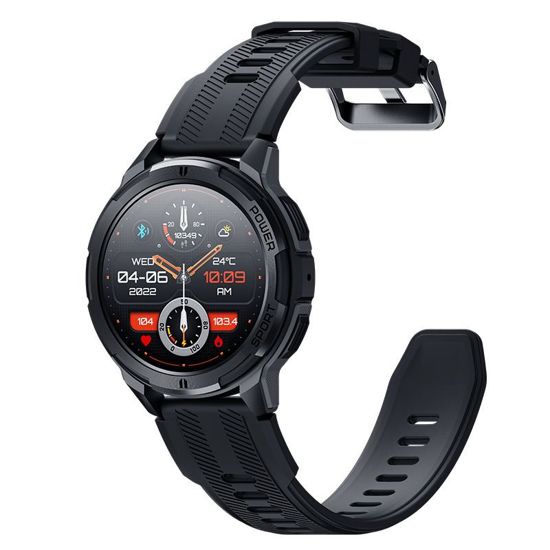C25 Smart Watch Bluetooth Chiamata Schermo AMOLED HD da 1,43 pollici Frequenza cardiaca Pressione sanguigna Monitoraggio della salute Sport_voghion.com