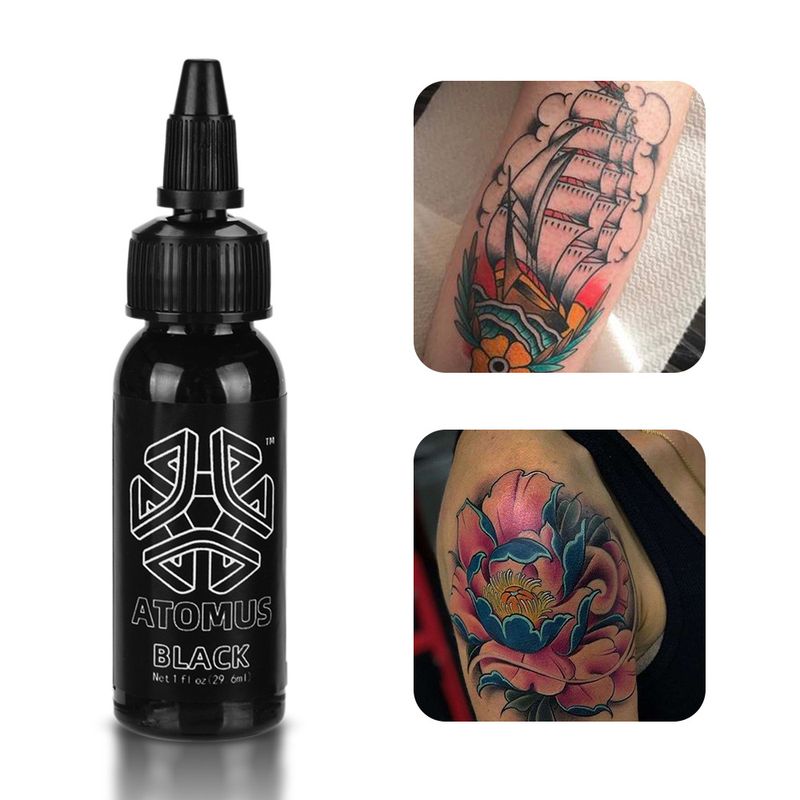 Crema colorata per tatuaggi in stile coreano ATOMUS, pigmento colorato, inchiostro facile da applicare_voghion.com