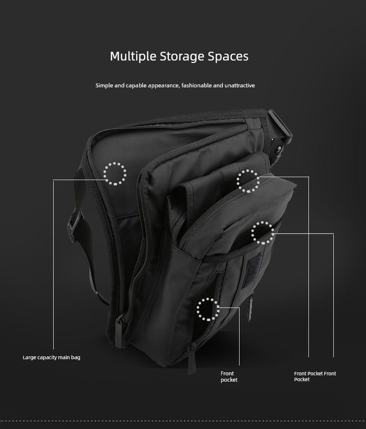 Sac de jambe résistant à l'usure, prix d'usine, pour sports de plein air, escalade, pêche_voghion.com