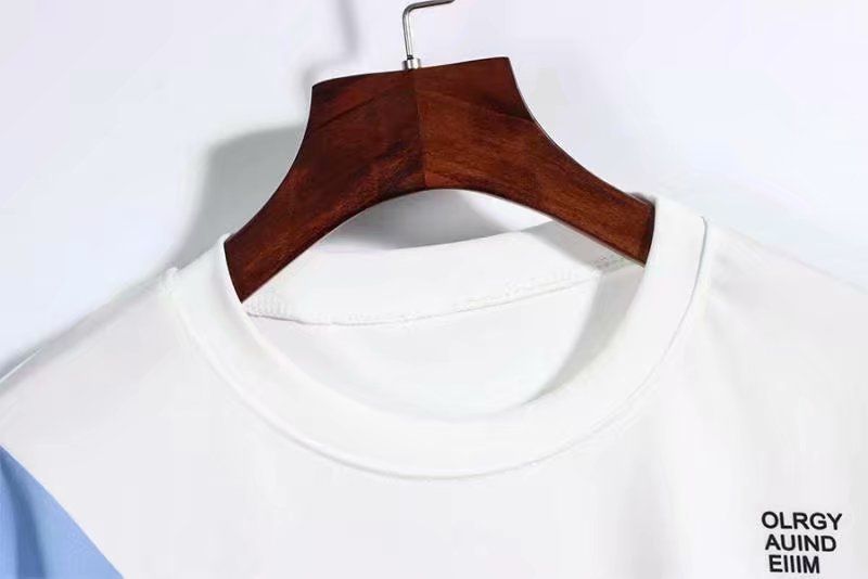 Ropa de hombre Camiseta de verano de manga corta para hombre, moderna y atractiva, un conjunto de ropa a juego, trajes casuales juveniles, ropa de verano para hombre_voghion.com