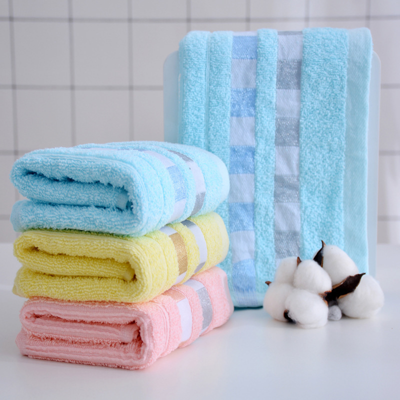 Asciugamano in puro cotone, addensato per la casa, assorbente, asciugamano per il lavaggio del viso in cotone, protezione del lavoro, regalo della stazione di servizio_voghion.com