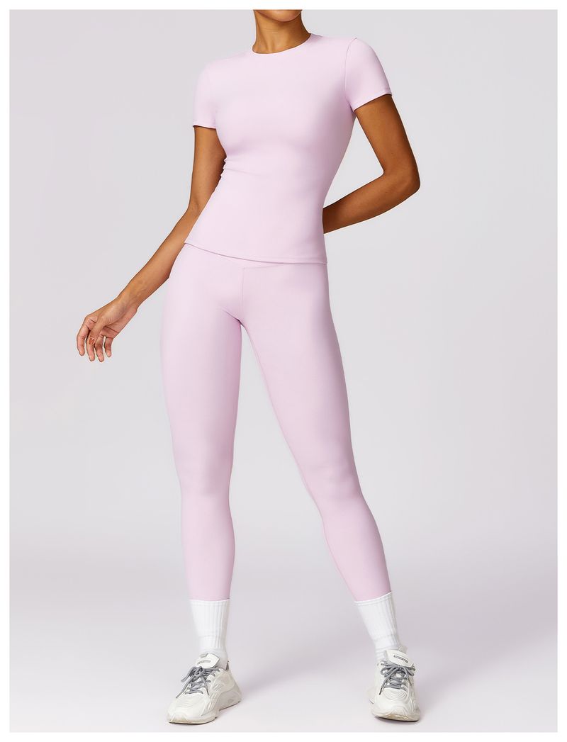 T-shirt de printemps Zechuang, combinaison de yoga à séchage rapide, haut de fitness, cache-maillot, sports de course en plein air, manches courtes pour femmes_voghion.com