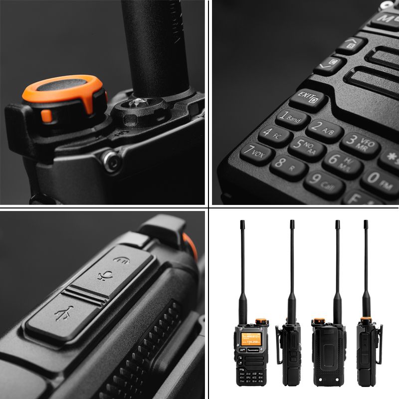 Long Range Quansheng Receiver UV K5 8 Walkie Talkie Portable AM FM Two Way Radio Commutator Station Amateur Ham Wireless_voghion.com