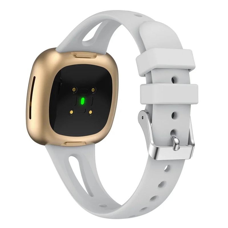 Cinturino per Fitbit Versa3 Fitbit Versa4 Universale Modelli Silicone Smartwatch Accessori Cinturini da polso_voghion.com