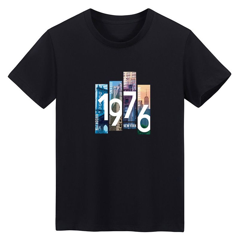 Herenkleding Korte mouwen Zomer Kort T-shirt Bedrukt Halve Mouwen_voghion.com
