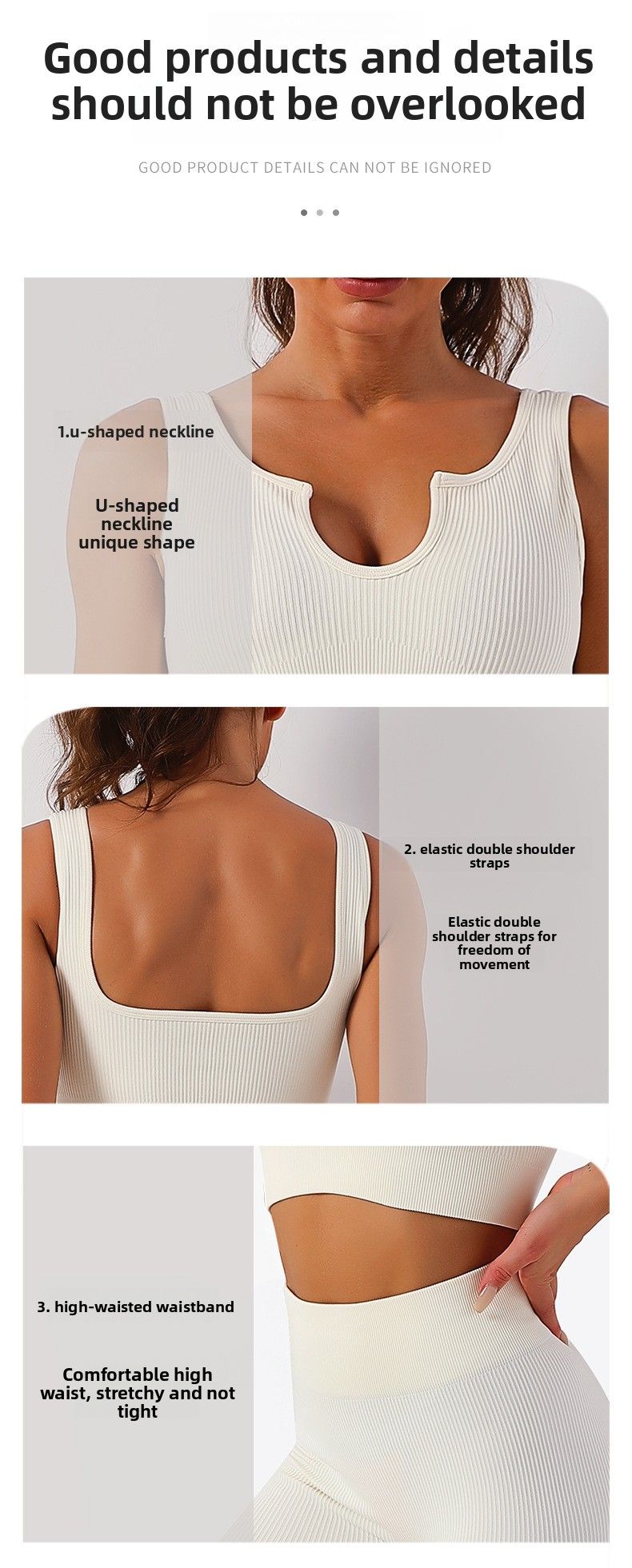 Quick-Drying Clothing Set Shockproof Sports Bra Vest Yoga Pants Fitness Trousers_voghion.com