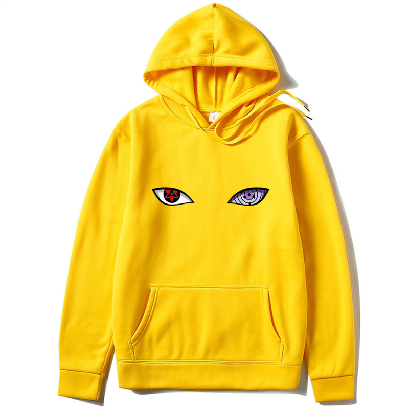 Pulover nou cu imprimeu de ochi de pisică, casual, cu mânecă lungă, toamnă și iarnă, cu glugă_voghion.com