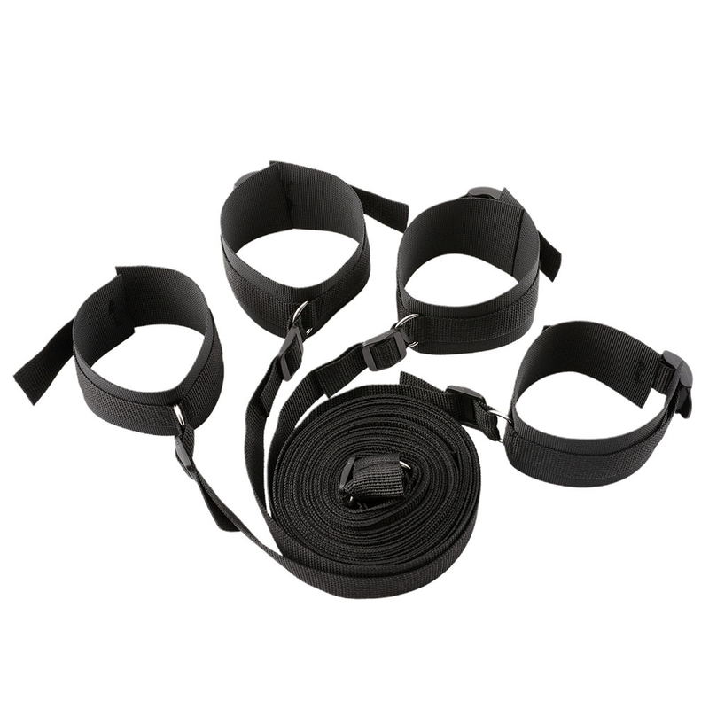 Postelja Manšete za gležnje BDSM Trak za zadrževanje Bondage Par Spogledovanje Izdelek Seks igrače_voghion.com