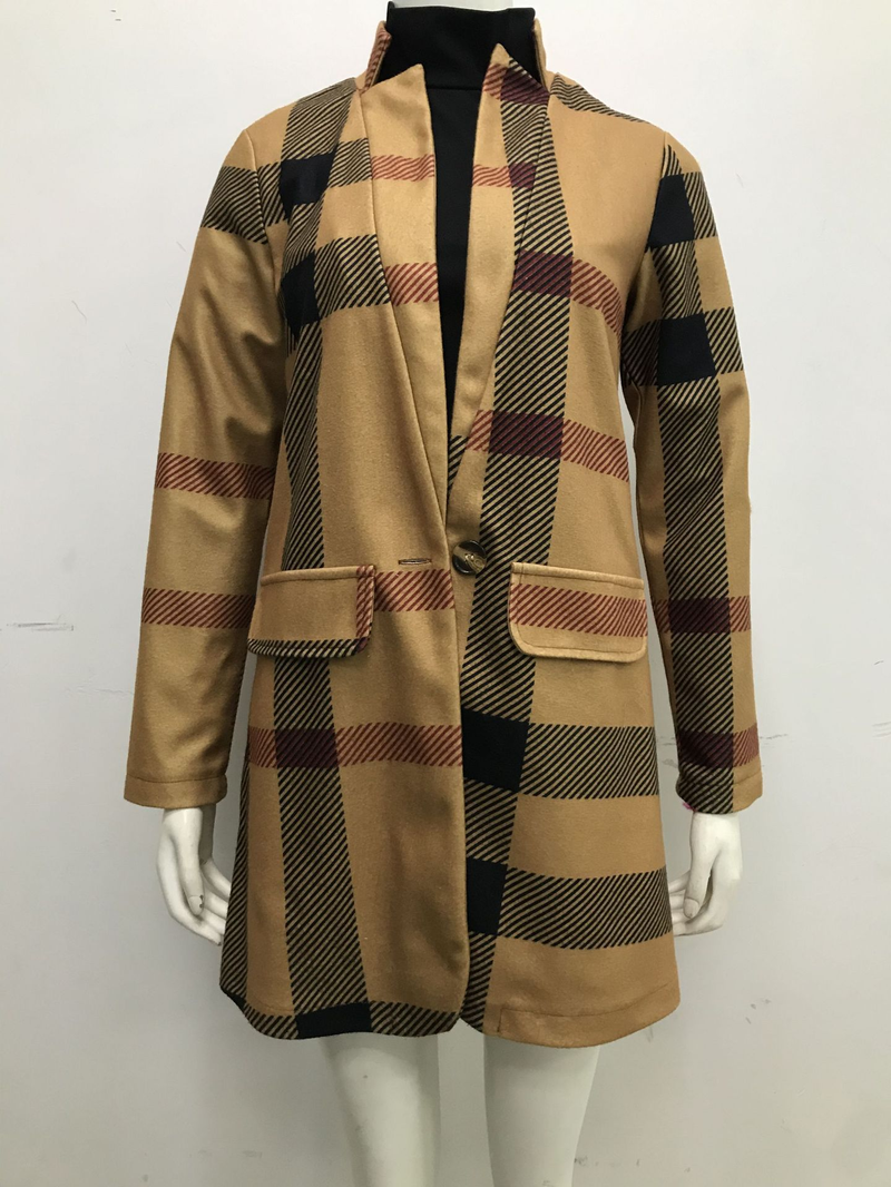 Floral Printed Oversized Blazer Women Lapel Long Sleeve Fit Jacket Fashion Spring Autumn Office Lady Suit Vintage New_voghion.com