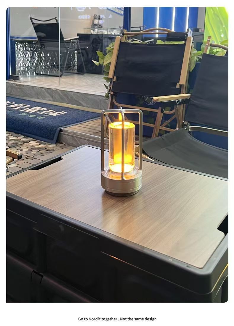 Outdoor Camping Lights, Bar, Dining Table, Desktop Atmosphere Bedroom Night Light, Bedside Charging Bar Table Lamp_voghion.com