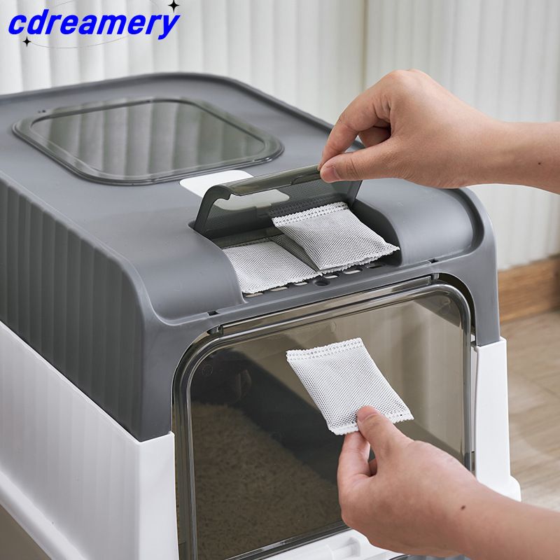 Cat And Dog Extra-large Rechargeable Disinfectant And Deodorant, Fully Enclosed Toilet, Large-capacity Ultraviolet Cat Disinfectant Toilet_voghion.com