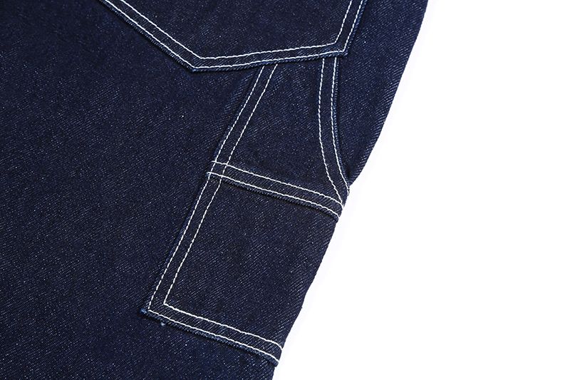 Herre vintage stripete denimjumpsuit_voghion.com
