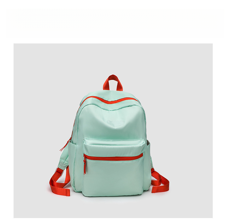 2025 Frühling New Wave Fashion Design Einfarbig Frischer Stil Rucksack Multifunktionale Große Kapazität Schüler Schultasche Klasse_voghion.com