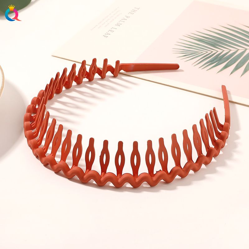 Hot Selling PC Wave Headband Face Washing Headband With Teeth Non Slip Hair Band High End Yiwu Hairpin Hair Accessories Wholesale_voghion.com