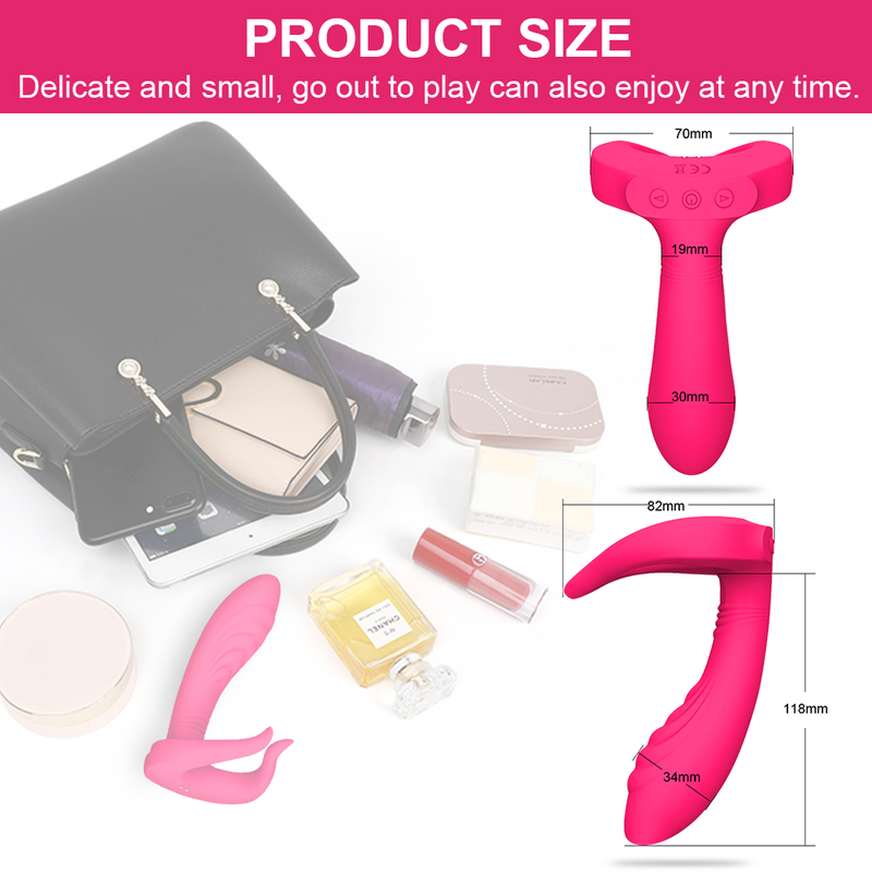 G-spot 3 moteurs gode vibrateur Anal Double pénétration Clitoris stimulateur jouets sexuels pour femmes hommes Coup_voghion.com