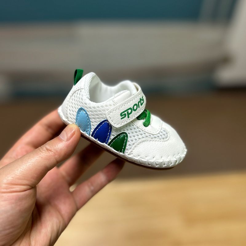Mutter & Kinder Ein-jahr-alte jungen und mädchen baby schuhe frühling und herbst baby schuhe sommer 0-6-12 monate infant net sandalen weiche sohle kleinkind schuhe_voghion.com