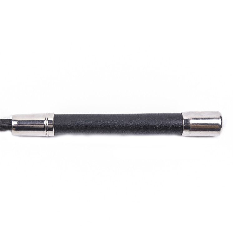 Fouet BDSM court en cuir véritable pour couples, jouet pour adultes fait main avec poignée ergonomique_voghion.com