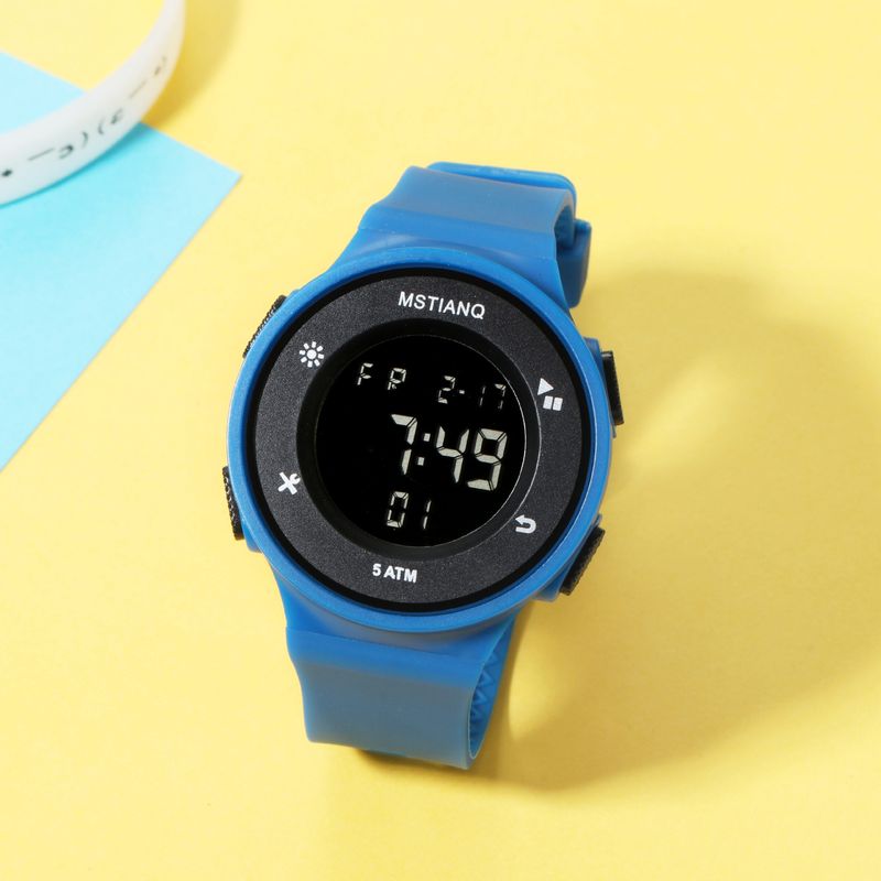 Orologi alla moda per bambini Orologi elettronici per bambini Ragazzi e ragazze Semplice sveglia per studenti delle scuole medie Orologio elettronico luminoso_voghion.com