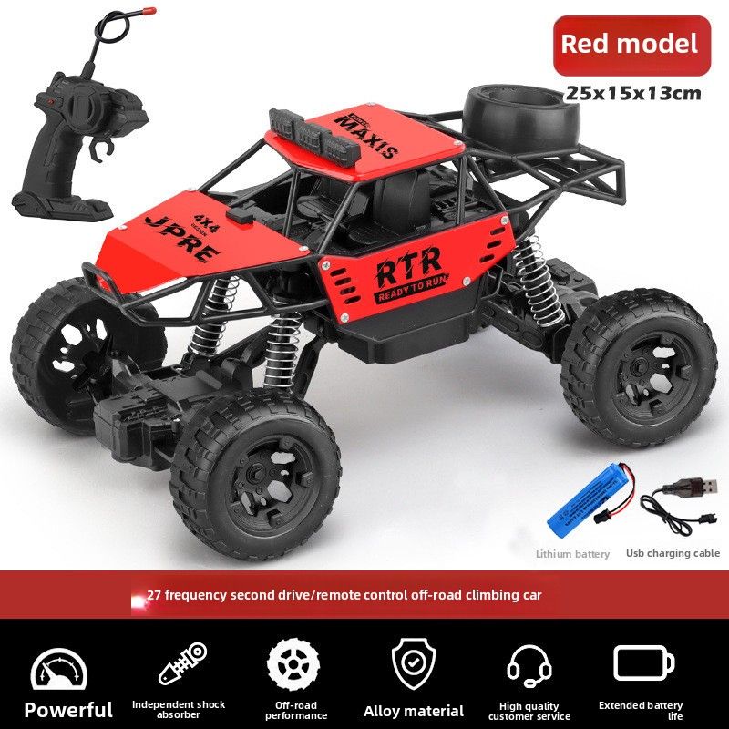 Five-way Remote Control Car Off-road Climbing Car Children's Remote Control Car Boy Gift Charging Toy Model Car_voghion.com