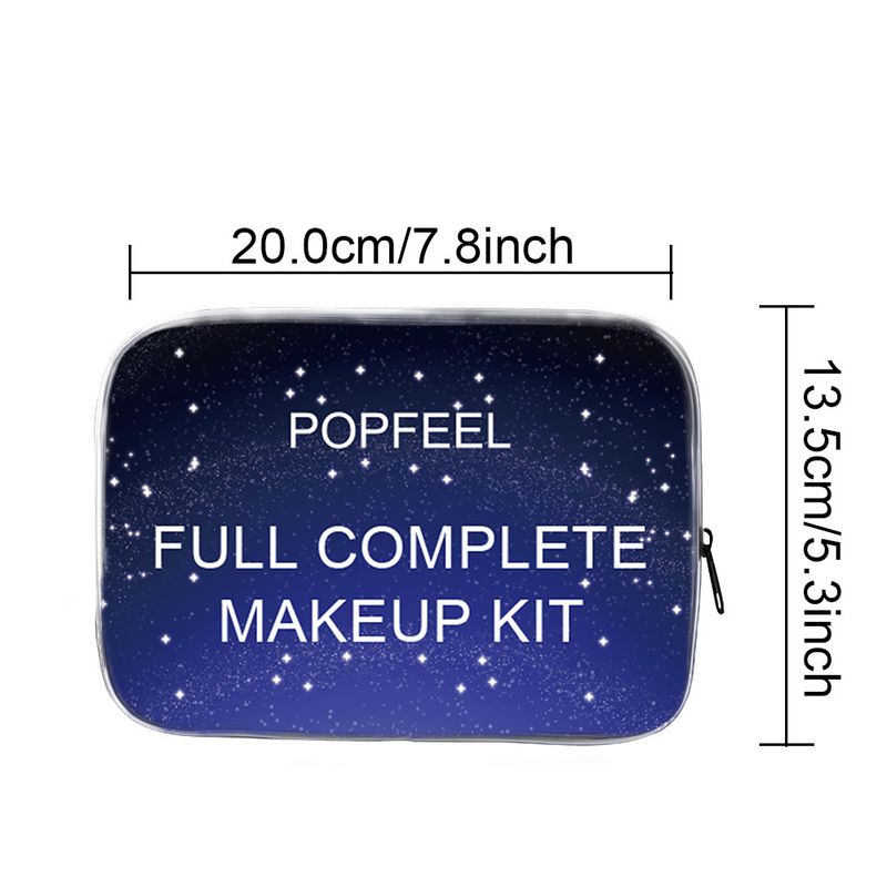 POPFEEL Makeup Master's Beginner - Set completo di cosmetici leggeri per il trucco, con confezione regalo_voghion.com
