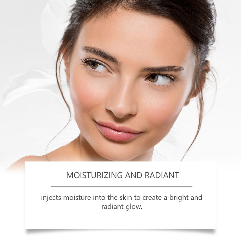 Viareline Collagen Facial Hydrating Texture Zartes Make-up Leichte feuchtigkeitsspendende Hautpflegemaske_voghion.com