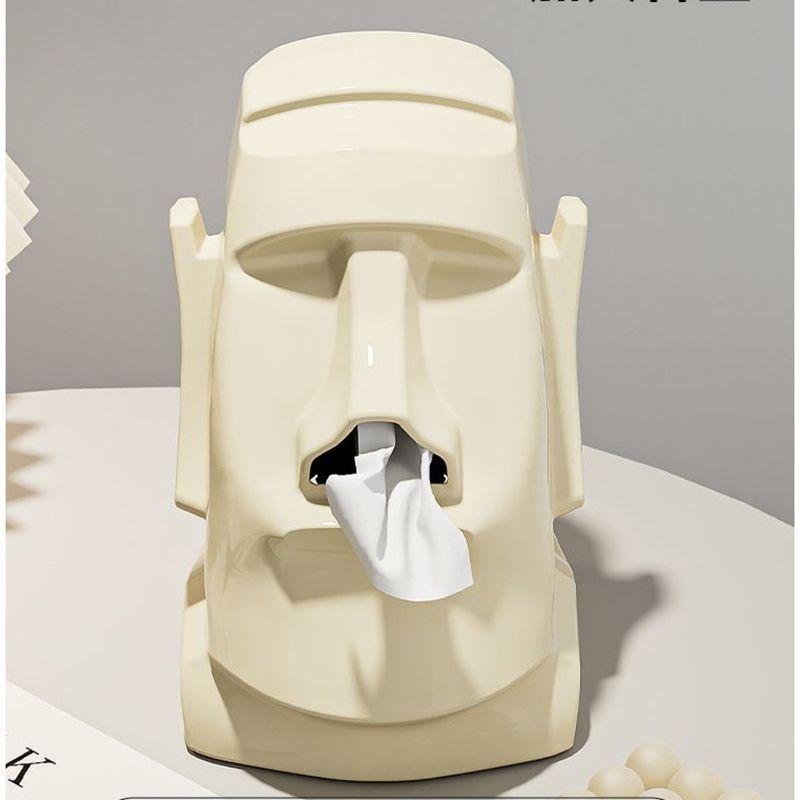 Caja de pañuelos de alta gama, multiusos, creativa y original para decoración de sala de estar, soporte para gafas y auriculares._voghion.com