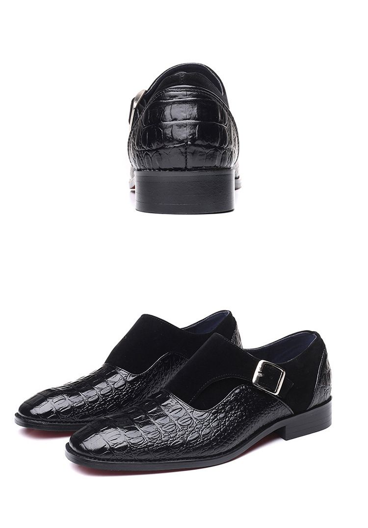 Men's Business Casual Dress Oxfords Formal Lace-Up Shoes for Office, Parties, and Daily Wear_voghion.com