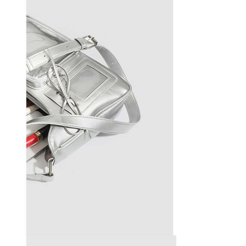 small And Cute, Daily Commuting Transparent Female 2025 New Backpack, Shoulder Crossbody Bag_voghion.com