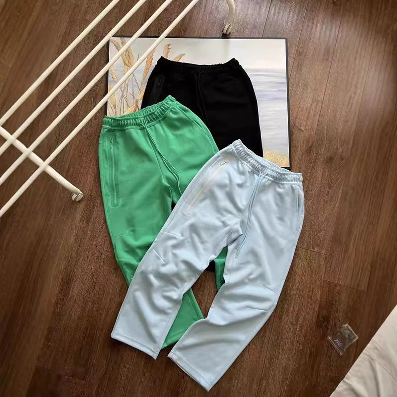 Rudens jaunas vīriešu sporta brīvas bikses, platas 461_voghion.com