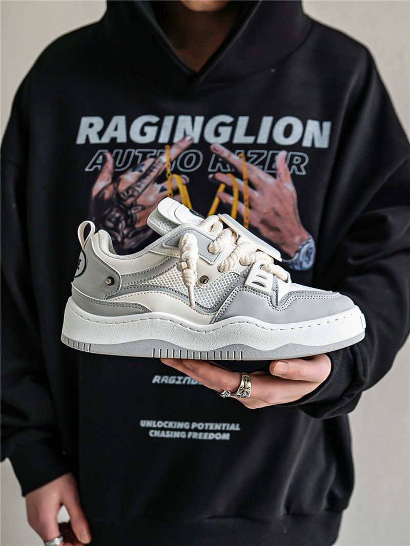 Scarpe da ginnastica casual alla moda coreane da uomo, unisex, stile primavera e autunno 2025_voghion.com