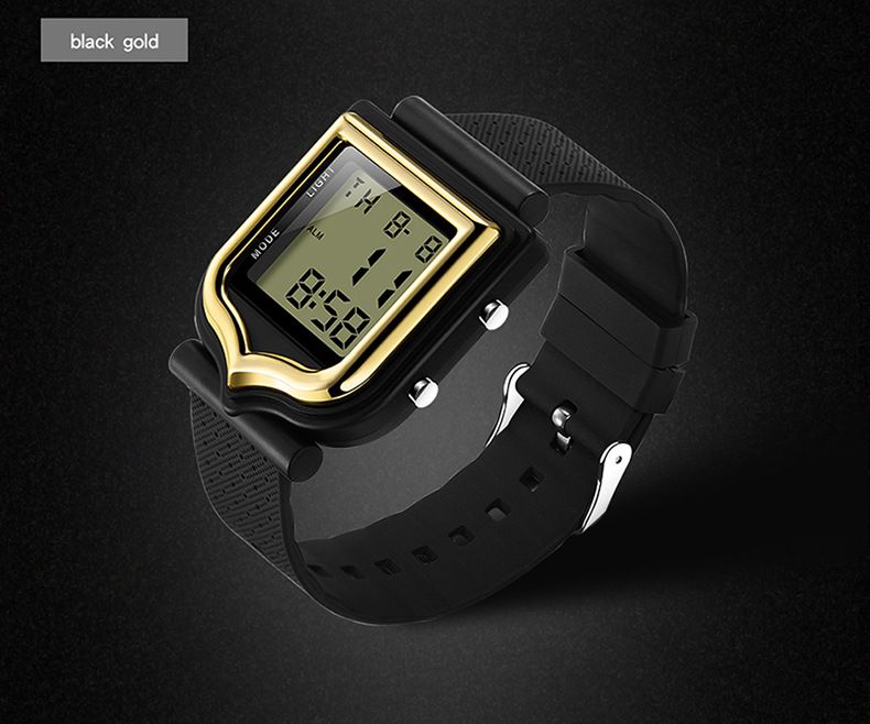 Reloj electrónico deportivo luminoso resistente al agua para correr para hombre Reloj de moda para hombre_voghion.com