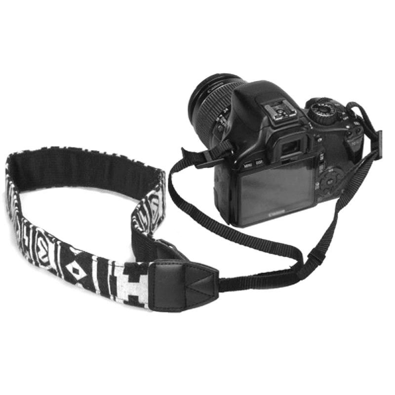 DSLR SLR Kameralar İçin Evrensel Ayarlanabilir Kamera Boyun Askısı Nikon Canon Sony Olympus Yumuşak Dolgulu Pamuklu Omuz Askısı Kemeri_voghion.com