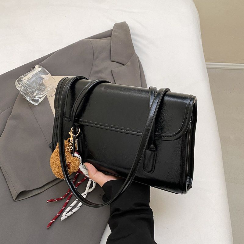 Borsa a tracolla da donna di design di nicchia 2024, stile fresco, casual, alla moda, di grande capacità, da portare sottobraccio_voghion.com