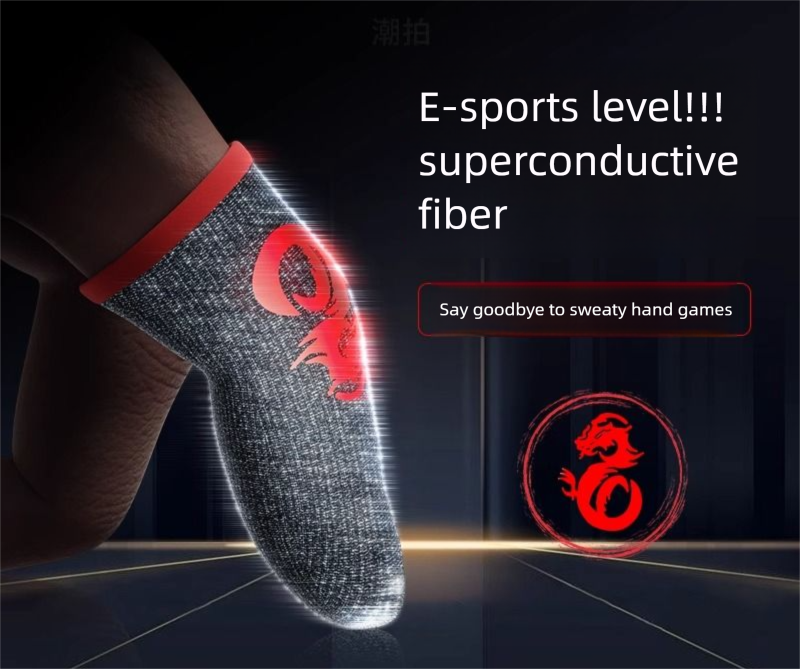 Trendy Gaming Moisture-Control Sweat-Proof Sleeves Cool Finger Covers Popular Recommendation For Streamers_voghion.com