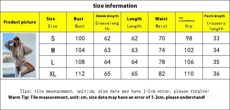 2025 Casual Fashion Set Women's Loose Hooded Sweatshirt Long Sleeved Top Sports Shorts_voghion.com