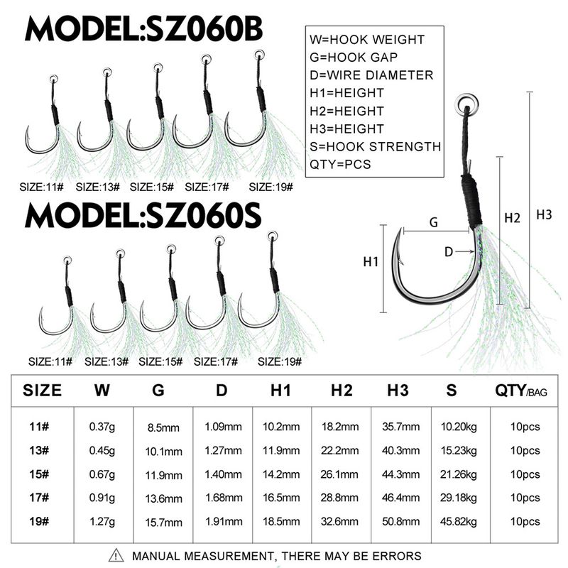 Lure Sea Jig Single Tying Bright Silk Feather Boat Heavy Duty Line Hook Bulk Fishing Gear_voghion.com