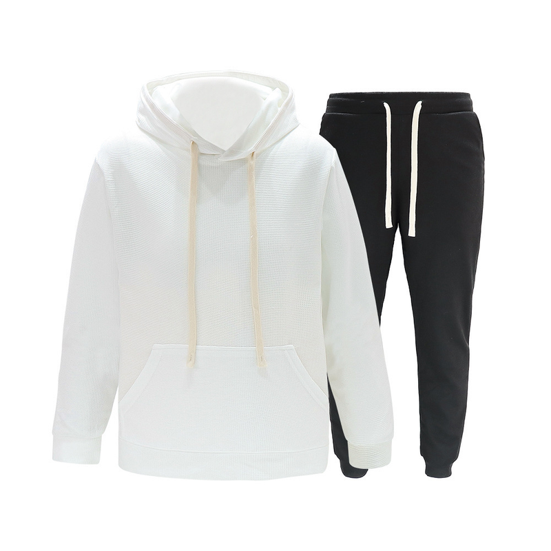 Waffler – pull de sport de loisirs pour hommes, ensemble deux pièces, personnalisation, nouvelle collection automne_voghion.com